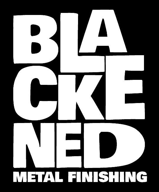 BLACKENED metal finishing